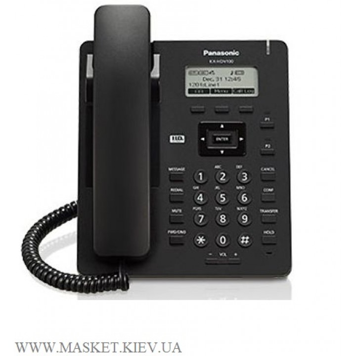 Panasonic KX-HDV100RUB - проводной SIP-телефон