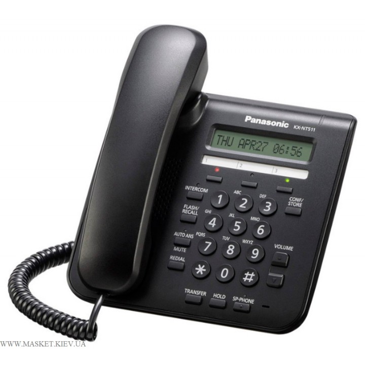 Panasonic KX-NT511ARUB - IP-телефон для АТС Panasonic KX-TDE/NCP/NS