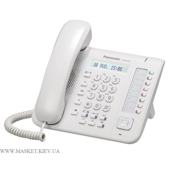 Panasonic KX-NT551RU - IP-телефон для АТС Panasonic KX-TDE/NCP/NS