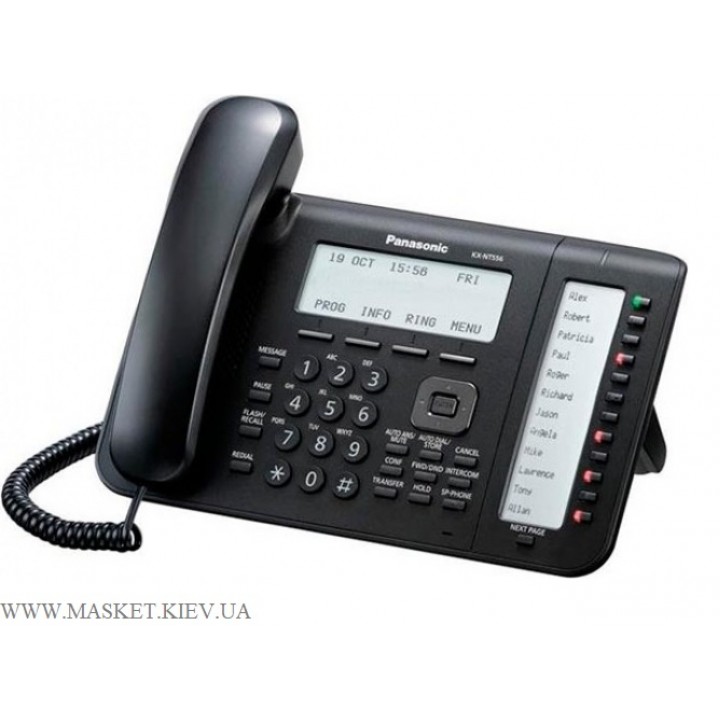 Panasonic KX-NT556RU-B - IP-телефон для АТС Panasonic KX-TDE/NCP/NS