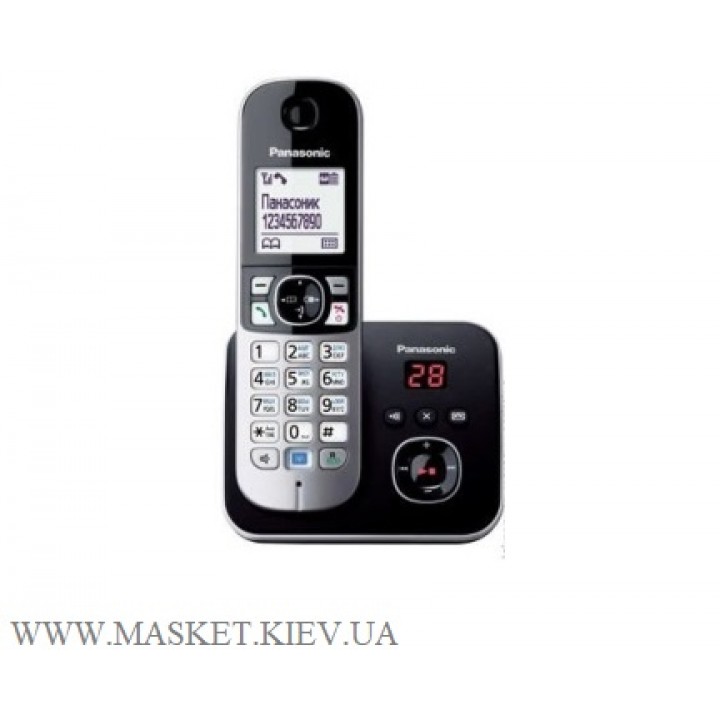 Радиотелефон Panasonic KX-TG6821UAB Black 