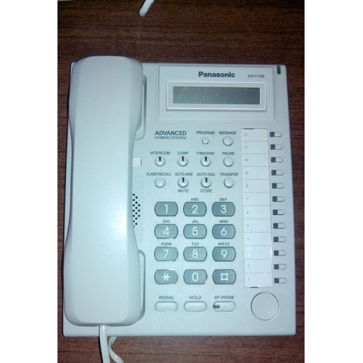 Системный телефон Panasonic KX-T7730 б/у