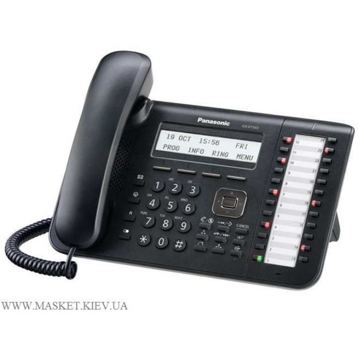 Panasonic KX-DT543RU-B - системный телефон
