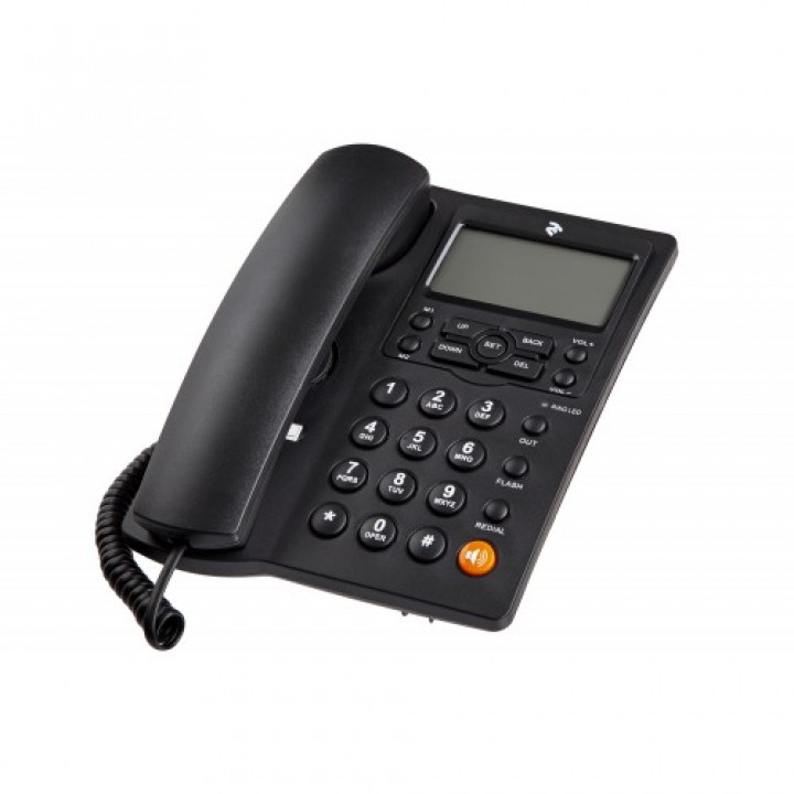 Проводной телефон 2E AP-410 Black